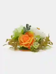 Горчичный букет из мыла, в куполе, подарок на 8 марта