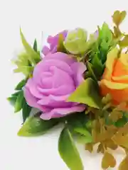 Белый букет из мыла, в куполе, подарок на 8 марта
