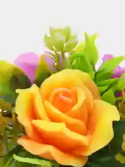 Белый букет из мыла, в куполе, подарок на 8 марта