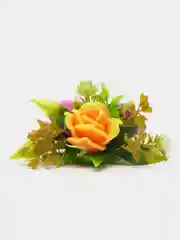 Белый букет из мыла, в куполе, подарок на 8 марта