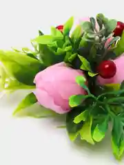 Багровый букет из мыла, в куполе, подарок на 8 марта