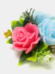 Бронзовый букет из мыла, в куполе, подарок на 8 марта