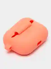 Манго силиконовый чехол для наушников AirPods Pro с карабином