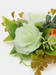 Горчичный букет из мыла, в куполе, подарок на 8 марта