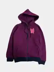 Фиолетовый детская утепленная толстовка унисекс
