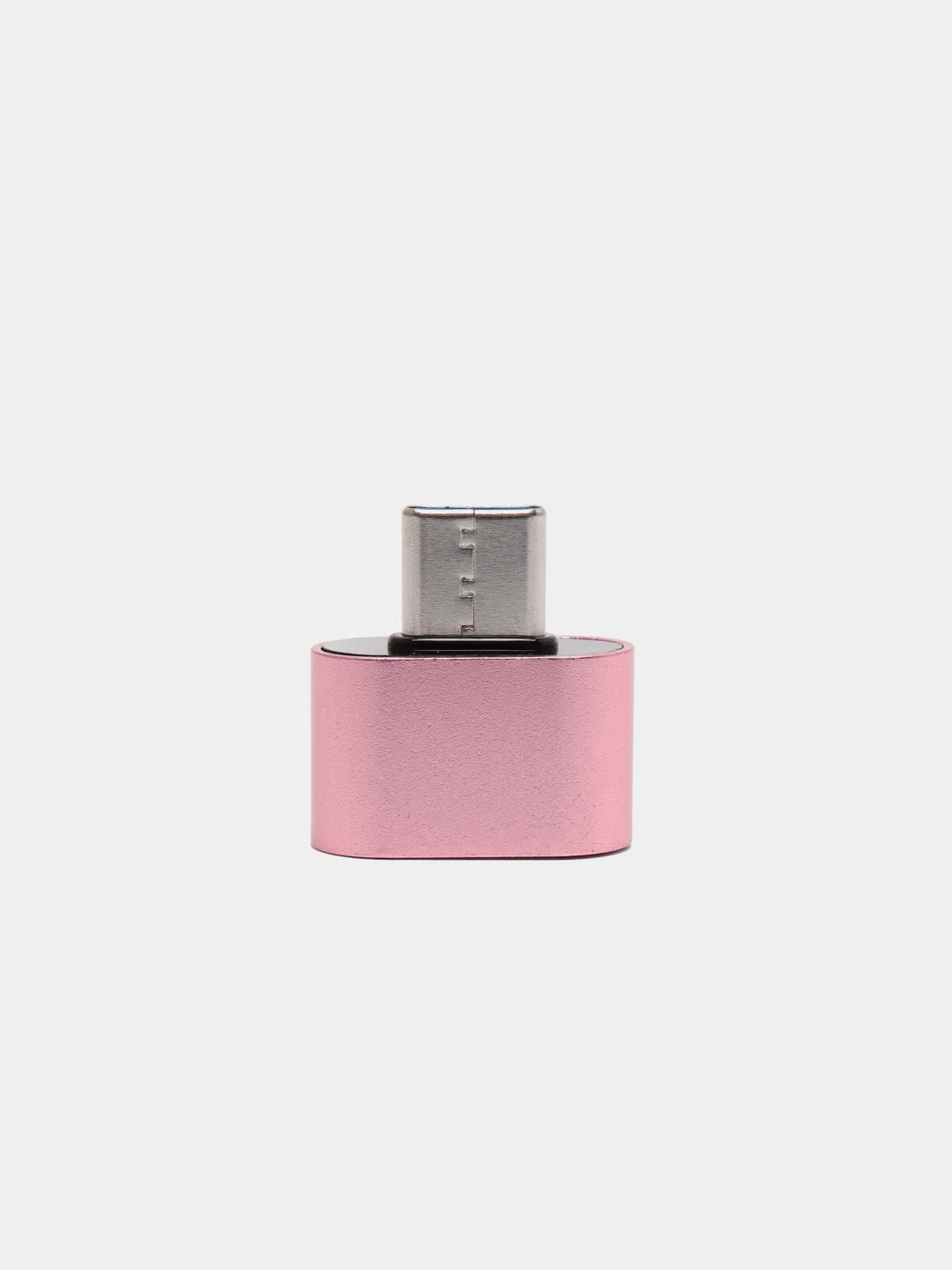 Сиреневый otg переходник Type-C на USB, OTG, металлический корпус