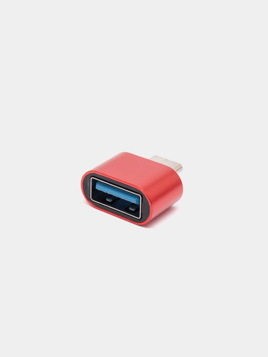 OTG переходник Type-C на USB, OTG, металлический корпус купить по цене 49 ₽  в интернет-магазине Магнит Маркет