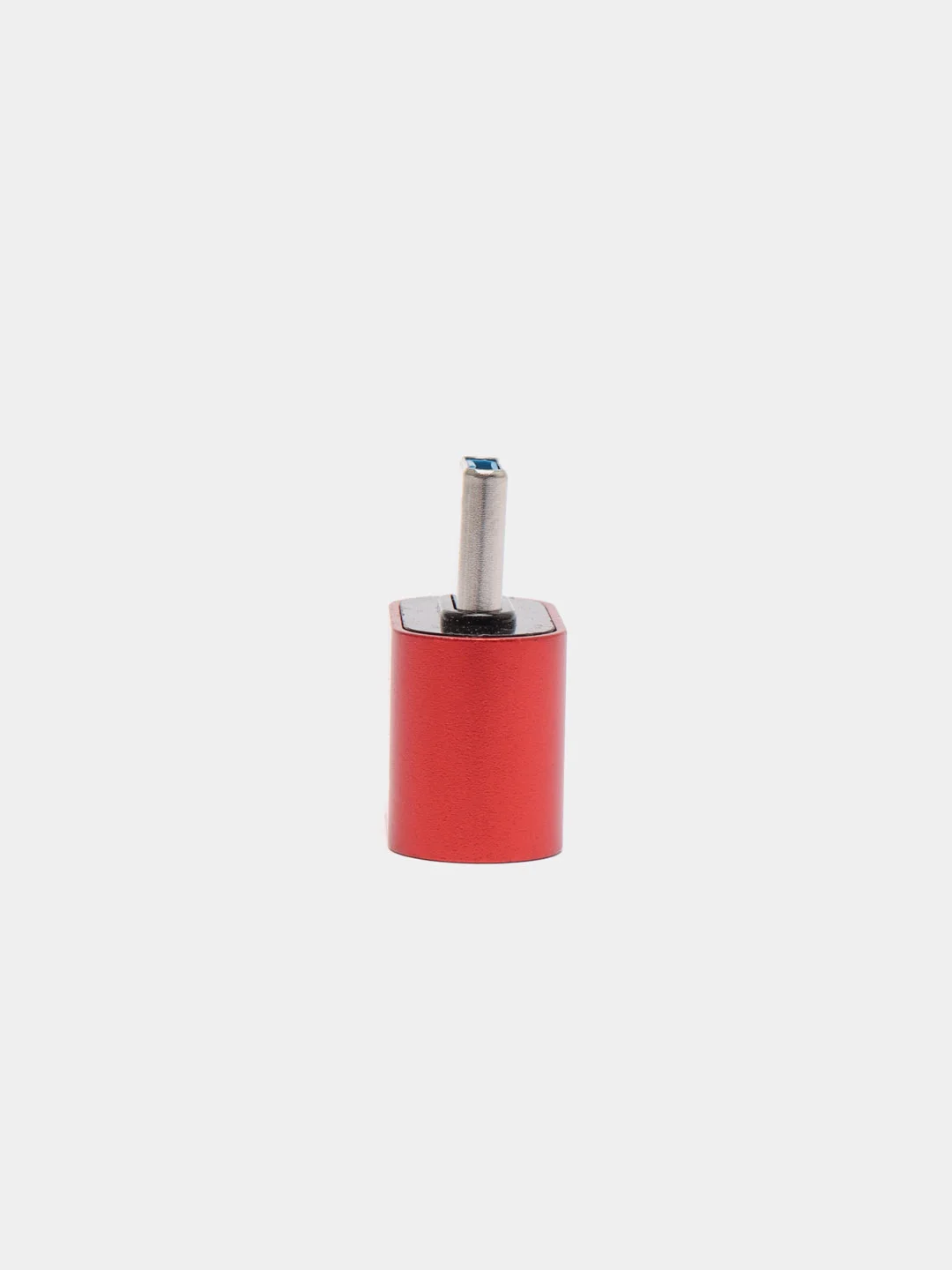 Красный otg переходник Type-C на USB, OTG, металлический корпус