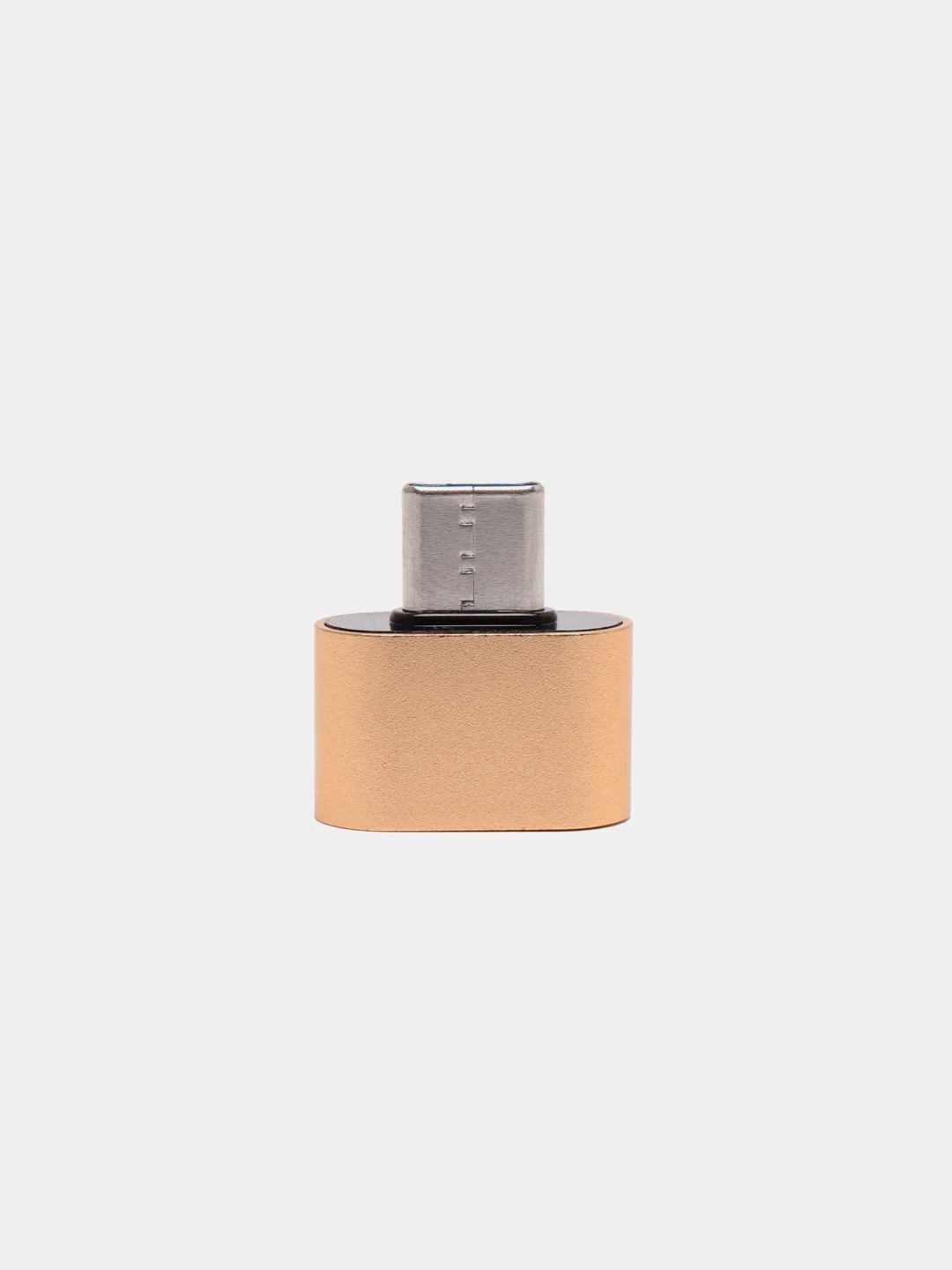 Золотой otg переходник Type-C на USB, OTG, металлический корпус