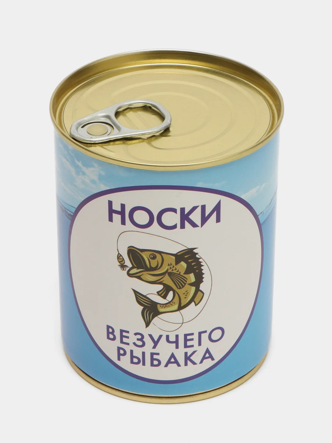 Индиго носки в подарочной банке