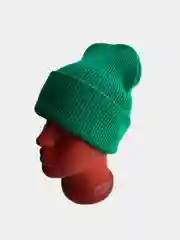 Зеленый шапка женская, демисезонная
