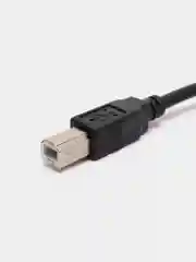Черный кабель для принтера USB 2.0 МФУ, сканера 1м, 2м переходник