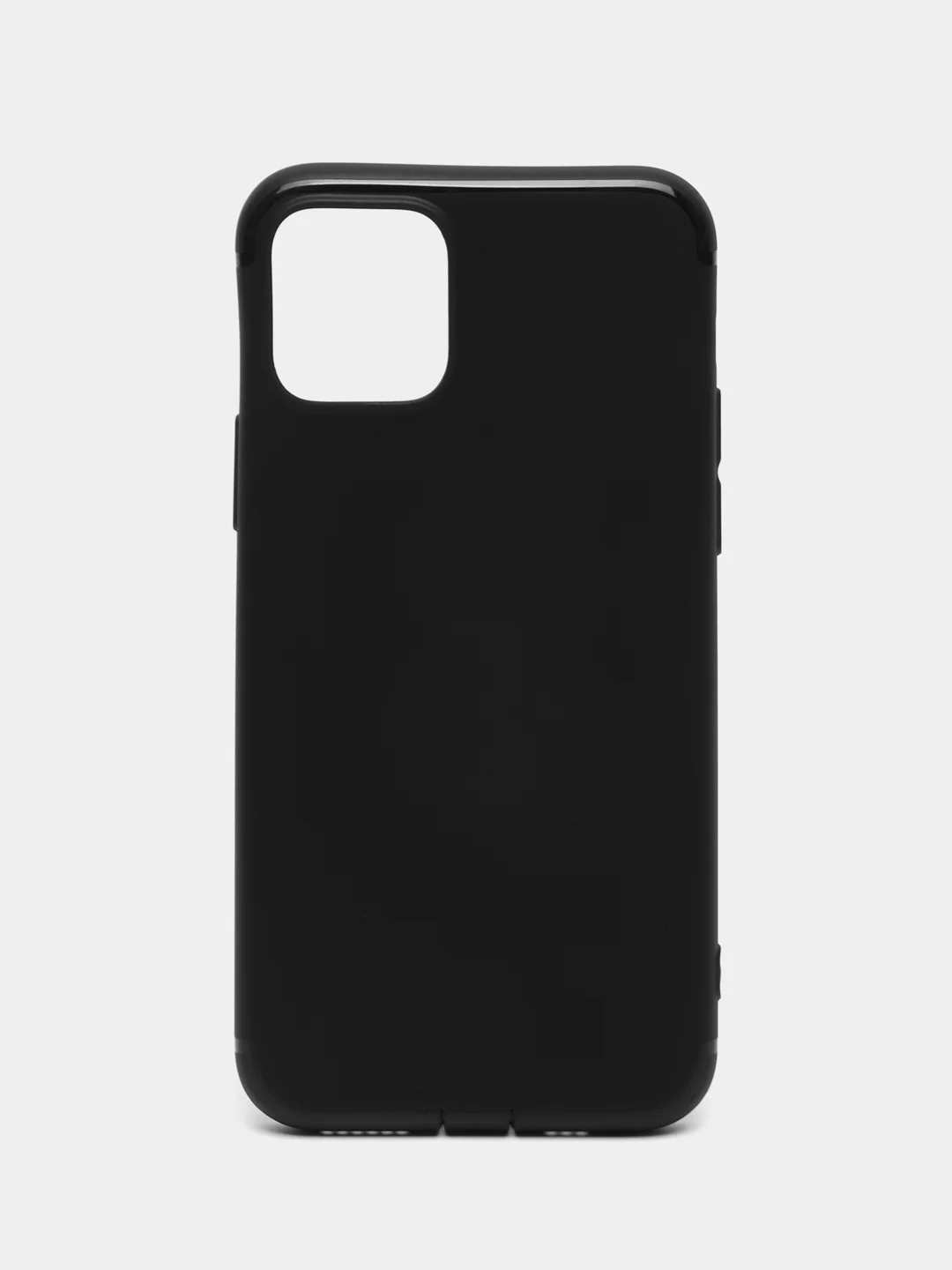 Чехол для iPhone X/XS/XS Max/XR/11/11 Pro/11 Pro Max, черный, матовый, силиконовый