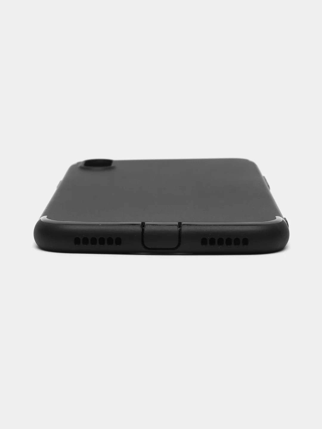 Чехол для iPhone X/XS/XS Max/XR/11/11 Pro/11 Pro Max, черный, матовый, силиконовый