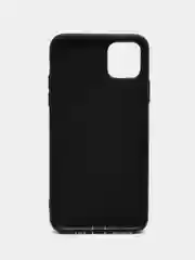 Чехол для iPhone X/XS/XS Max/XR/11/11 Pro/11 Pro Max, черный, матовый, силиконовый