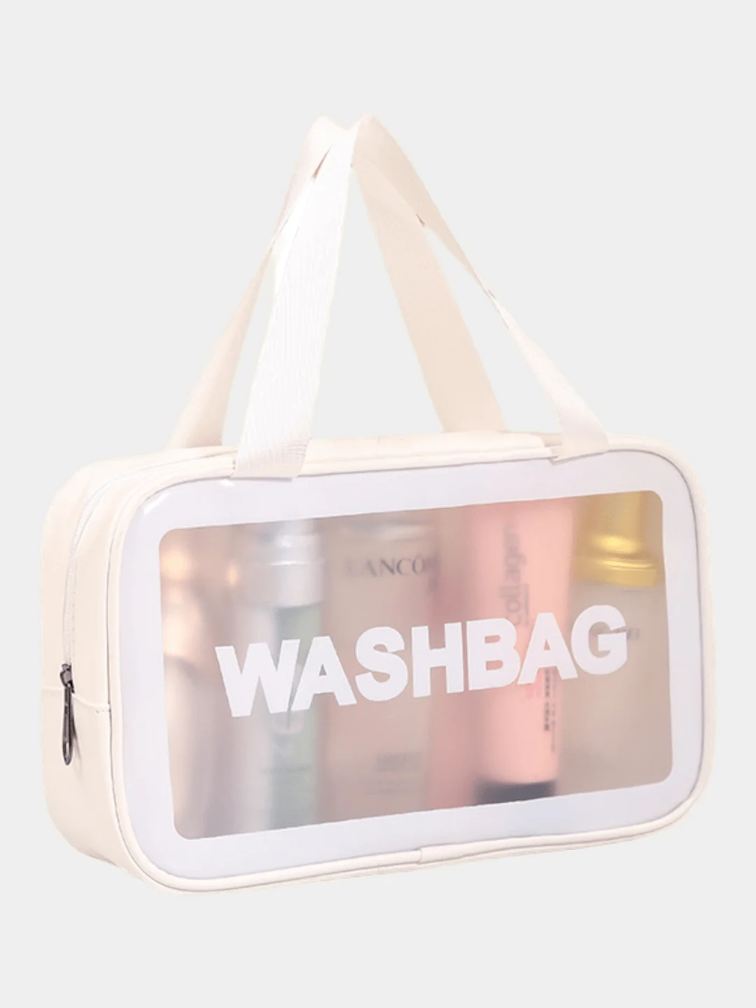 Косметичка водонепроницаемая Washbag, прозрачная, для бассейна