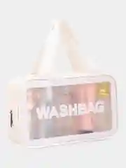 Косметичка водонепроницаемая Washbag, прозрачная, для бассейна