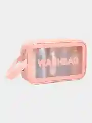 Розовый косметичка водонепроницаемая Washbag, прозрачная, для бассейна