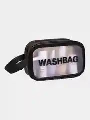 Черный косметичка водонепроницаемая Washbag, прозрачная, для бассейна