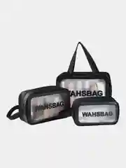 Косметичка водонепроницаемая Washbag, прозрачная, для бассейна