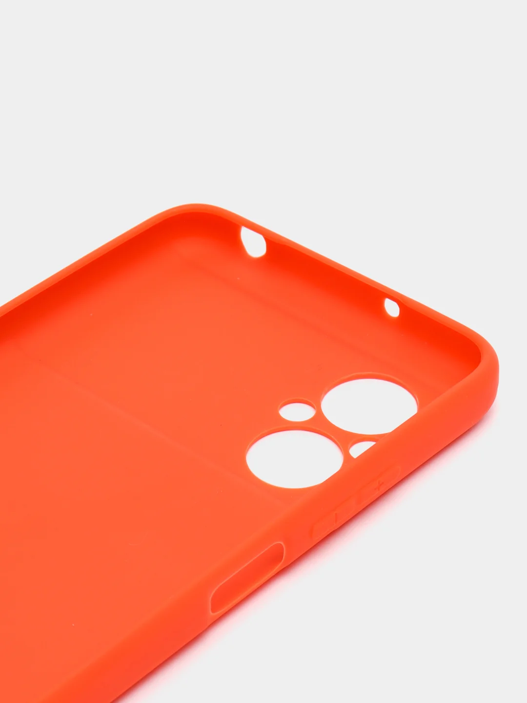 Оранжевый чехол для Xiaomi Poco M5, Сяоми Поко М5 силиконовый, цветной, матовый