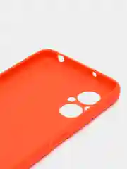 Оранжевый чехол для Xiaomi Poco M5, Сяоми Поко М5 силиконовый, цветной, матовый