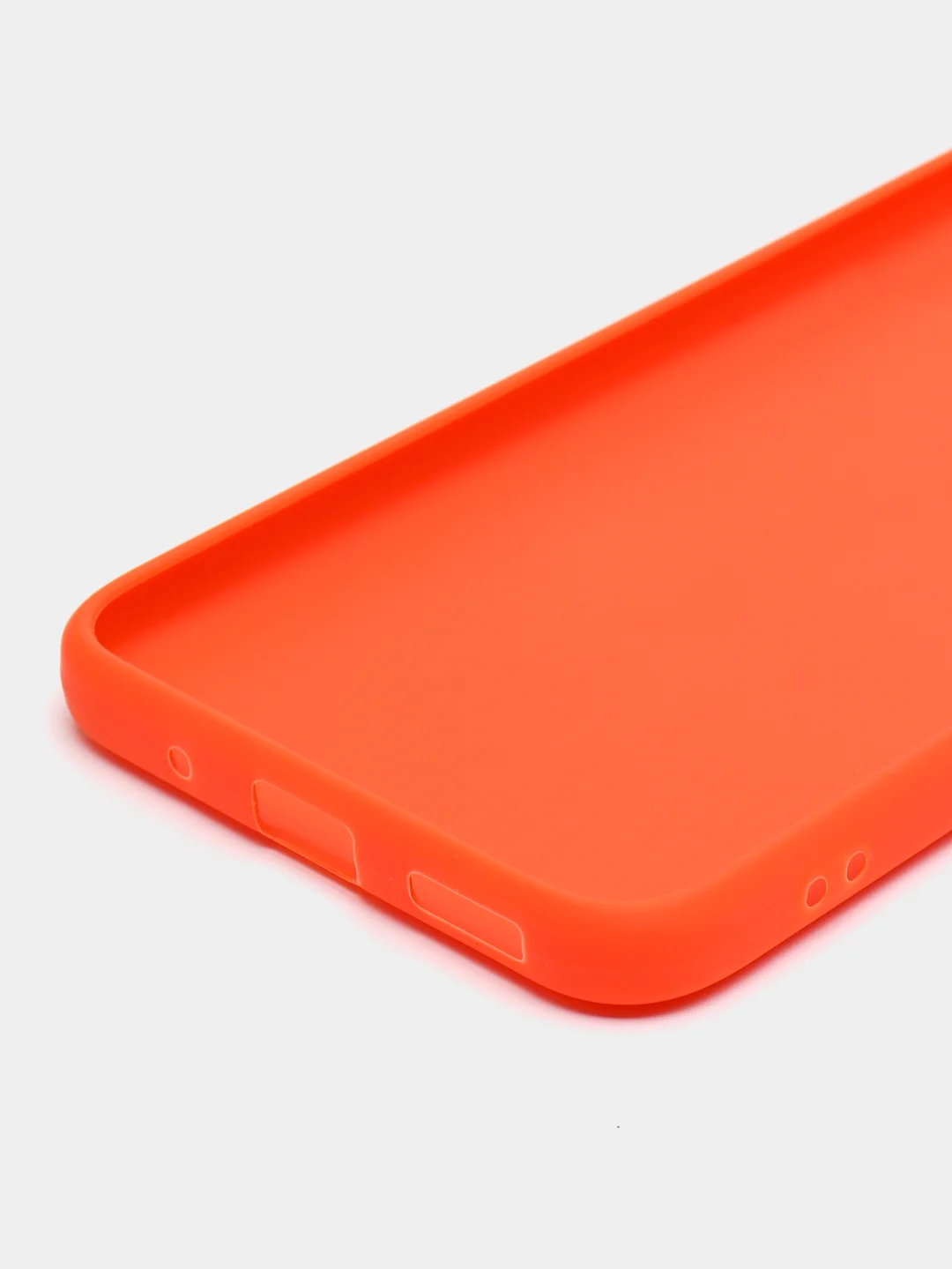 Оранжевый чехол для Xiaomi Poco M5, Сяоми Поко М5 силиконовый, цветной, матовый