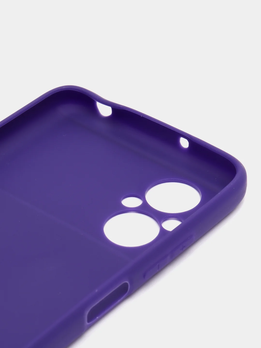 Пурпурный чехол для Xiaomi Poco M5, Сяоми Поко М5 силиконовый, цветной, матовый