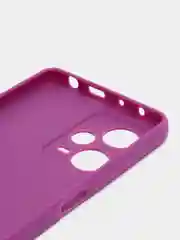 Пурпурный чехол Xiaomi Redmi Note 12 Pro+ (Сяоми Редми Нот 12 Про+), силиконовый, цветной, матовый