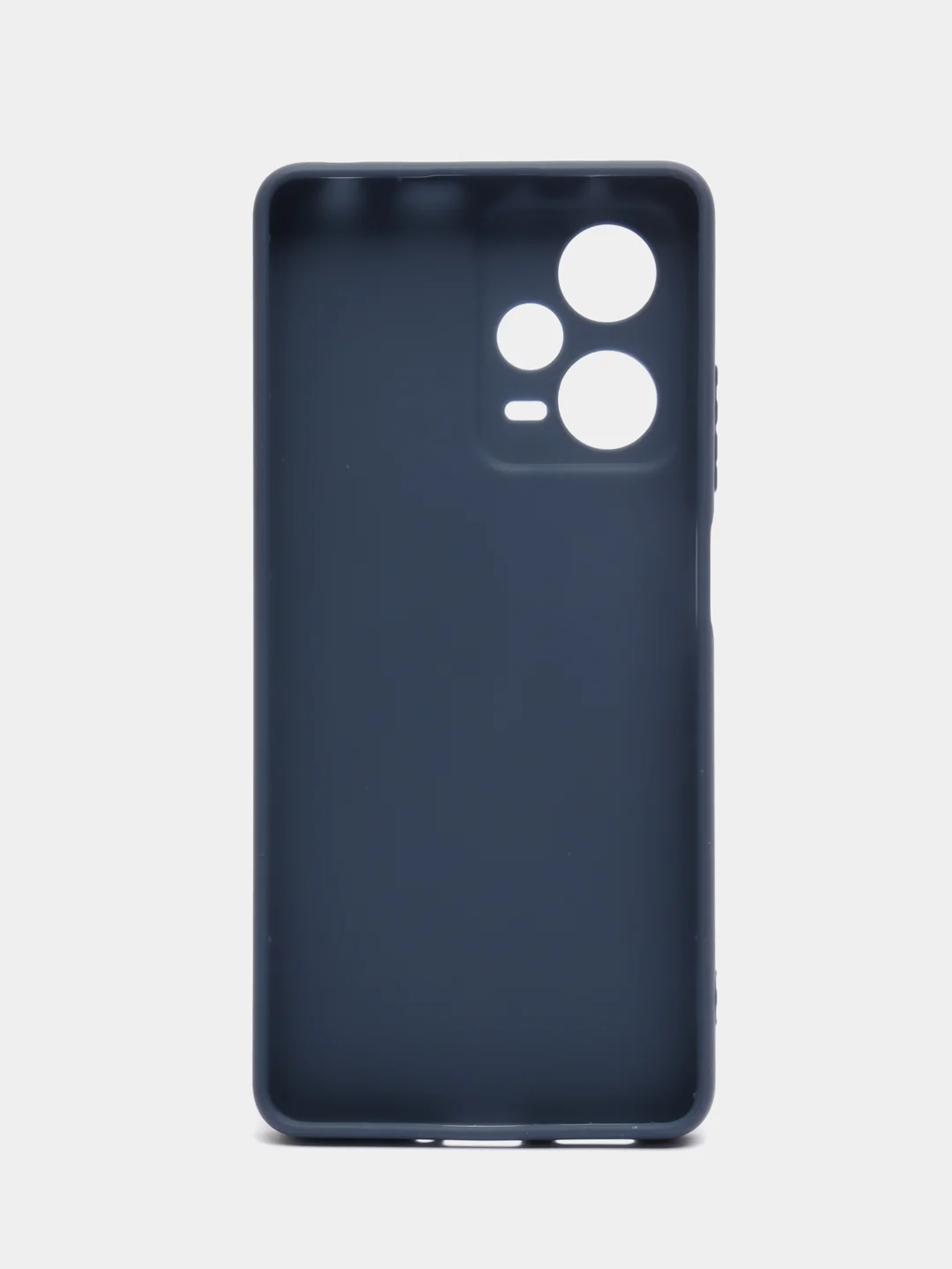 Темно-синий чехол Xiaomi Redmi Note 12 Pro+ (Сяоми Редми Нот 12 Про+), силиконовый, цветной, матовый