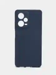 Темно-синий чехол Xiaomi Redmi Note 12 Pro+ (Сяоми Редми Нот 12 Про+), силиконовый, цветной, матовый