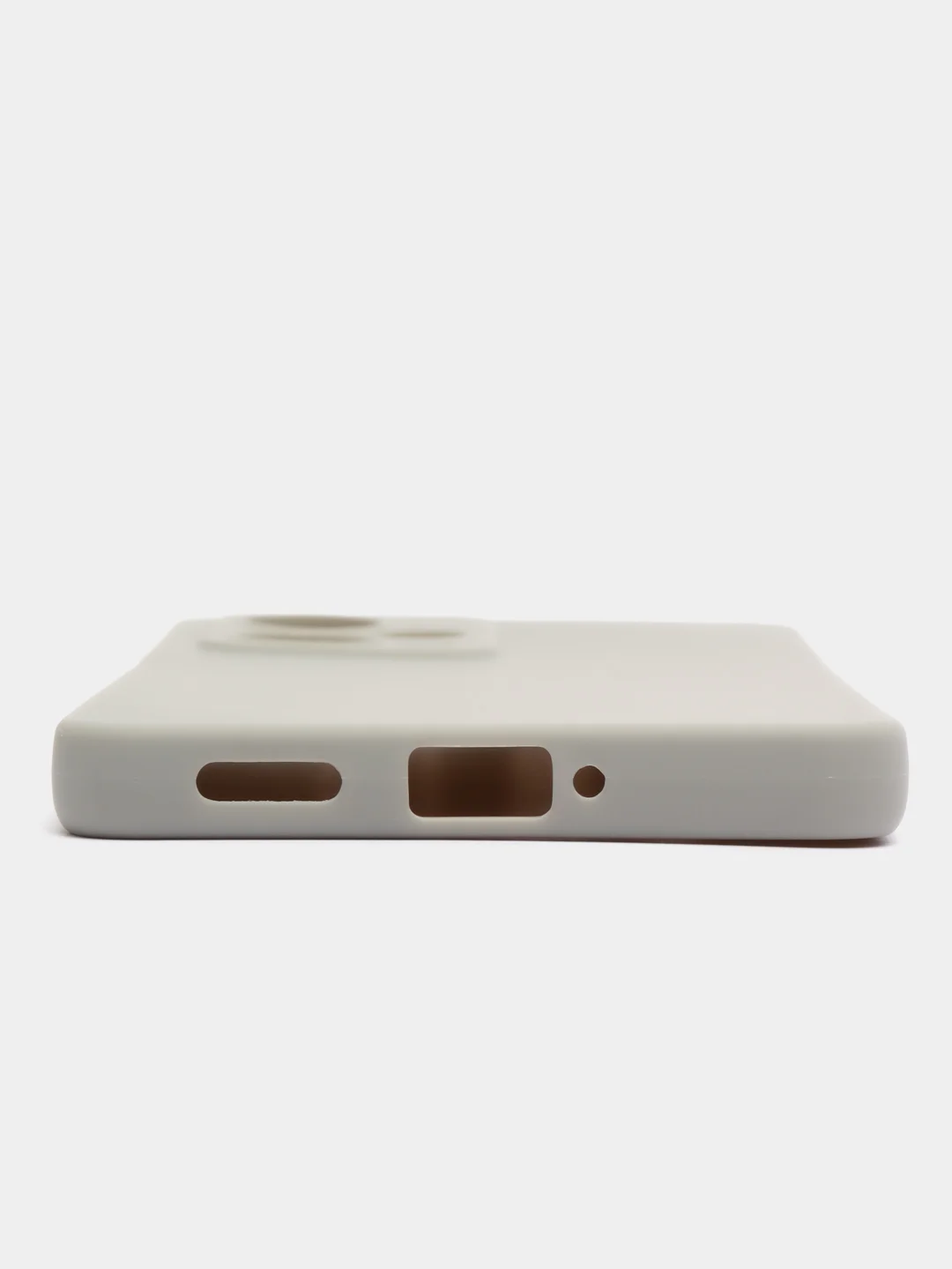 Серый чехол Xiaomi Redmi Note 12 Pro+ (Сяоми Редми Нот 12 Про+), силиконовый, цветной, матовый