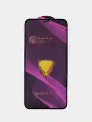 Тёмно-розовый стекло для iPhone 11/Xr/X/13/14 Pro Max/6/7/8 Plus/Mini