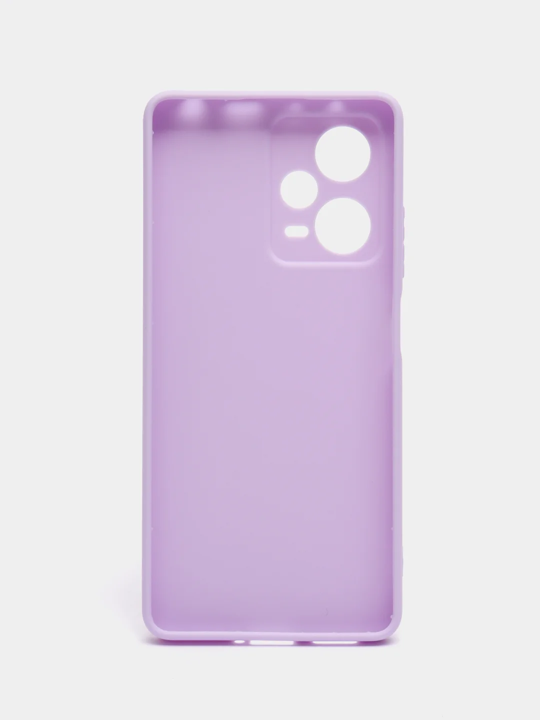 Лавандовый чехол Xiaomi Redmi Note 12 Pro+ (Сяоми Редми Нот 12 Про+), силиконовый, цветной, матовый