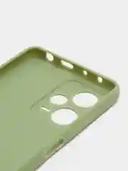 Лесной зеленый чехол Xiaomi Redmi Note 12 Pro+ (Сяоми Редми Нот 12 Про+), силиконовый, цветной, матовый