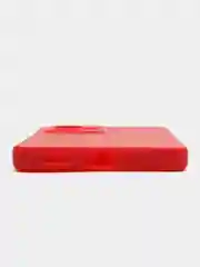 Красный чехол Xiaomi Redmi Note 12 Pro+ (Сяоми Редми Нот 12 Про+), силиконовый, цветной, матовый