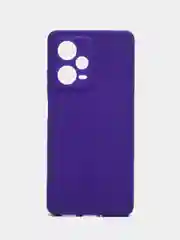 Фиолетовый чехол Xiaomi Redmi Note 12 Pro+ (Сяоми Редми Нот 12 Про+), силиконовый, цветной, матовый
