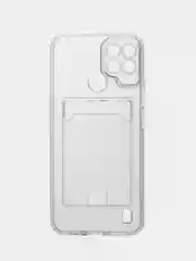 Чехол Realme / Реалми C30, C31, C33, C35, C21Y, C20, C11, С21, C55 с карманом для карт