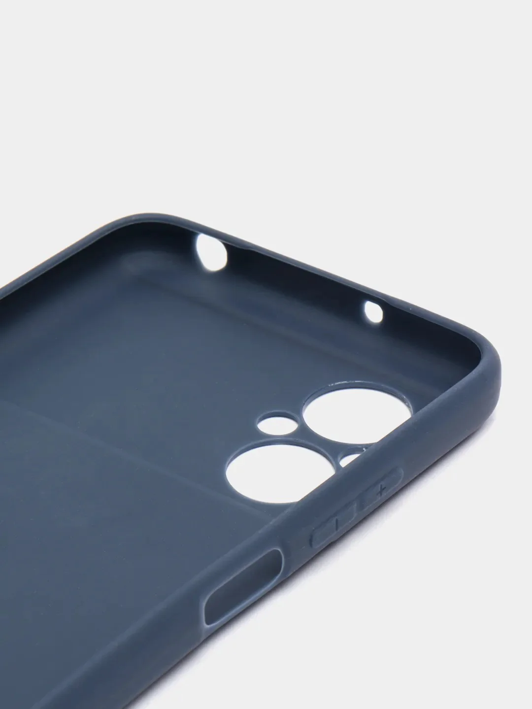 Темно-синий чехол для Xiaomi Poco M5, Сяоми Поко М5 силиконовый, цветной, матовый