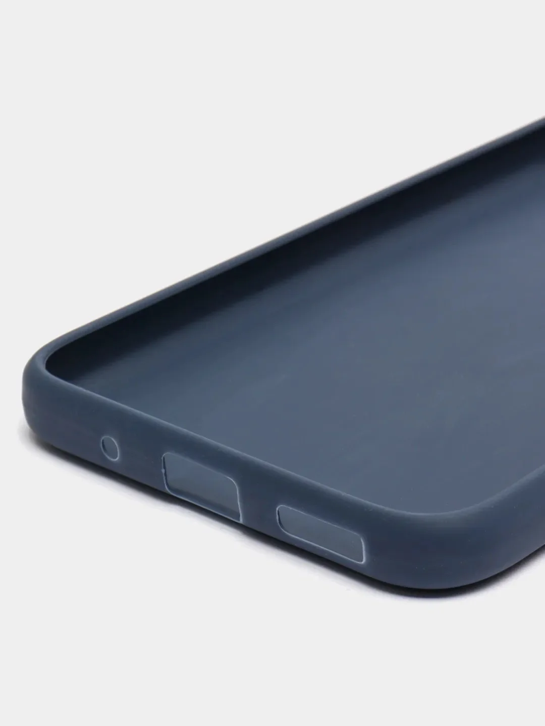 Темно-синий чехол для Xiaomi Poco M5, Сяоми Поко М5 силиконовый, цветной, матовый