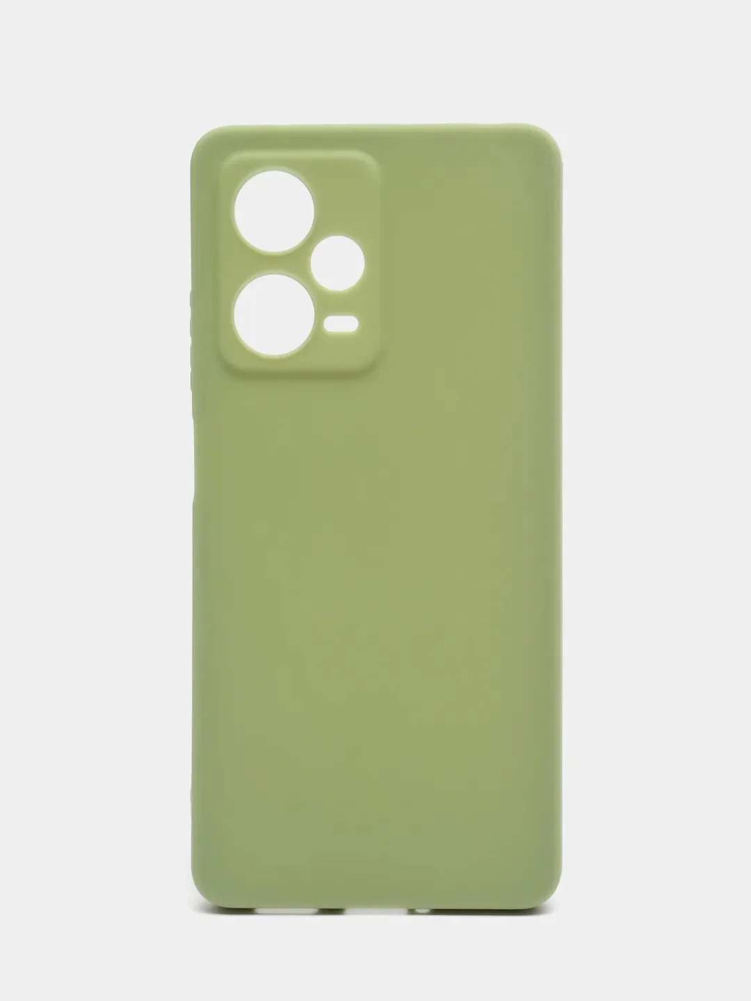 Лесной зеленый чехол Xiaomi Redmi Note 12 Pro+ (Сяоми Редми Нот 12 Про+), силиконовый, цветной, матовый