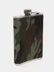 Лесной зеленый подарочный набор, мужской: фляга с рюмками
