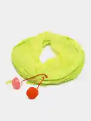 Игровой тоннель с игрушкой для кошки, 50 х 25 см