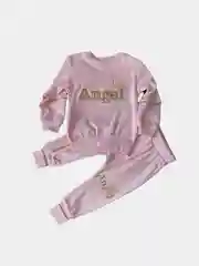 Розовый спортивный костюм, детский