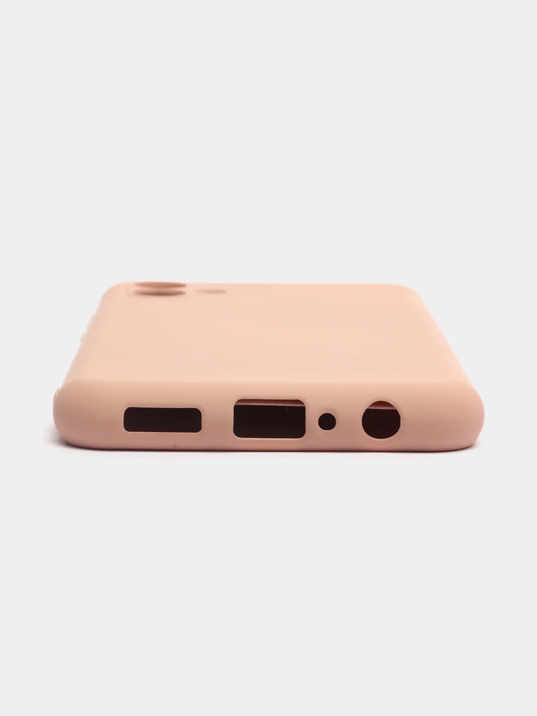 Бежевый чехол силиконовый для Samsung Galaxy A04, Самсунг Галакси А04, Silicone Cover