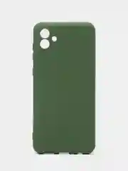 Лесной зеленый чехол силиконовый для Samsung Galaxy A04, Самсунг Галакси А04, Silicone Cover
