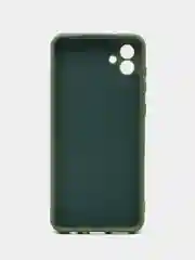 Лесной зеленый чехол силиконовый для Samsung Galaxy A04, Самсунг Галакси А04, Silicone Cover