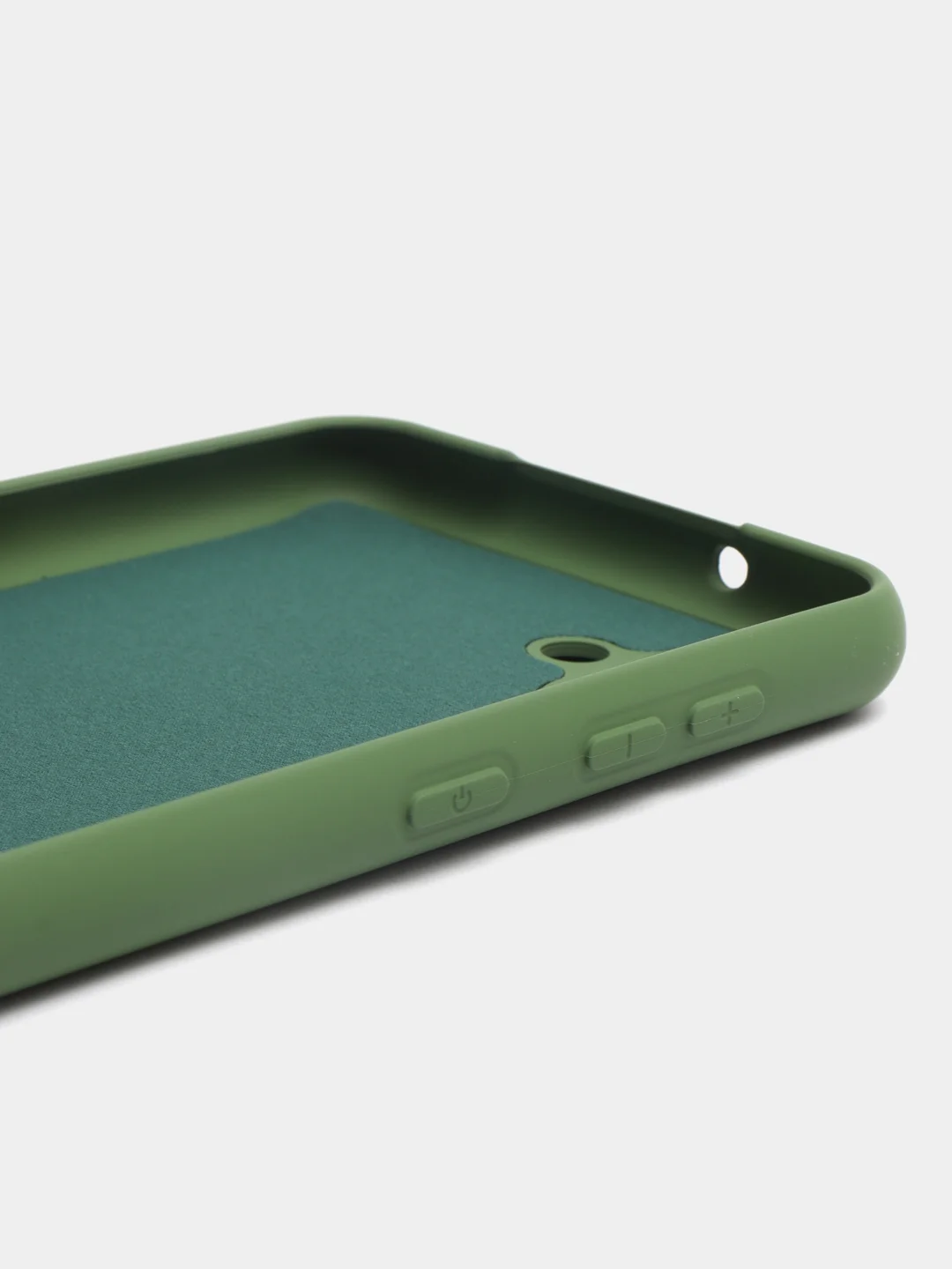 Лесной зеленый чехол силиконовый для Samsung Galaxy A04, Самсунг Галакси А04, Silicone Cover