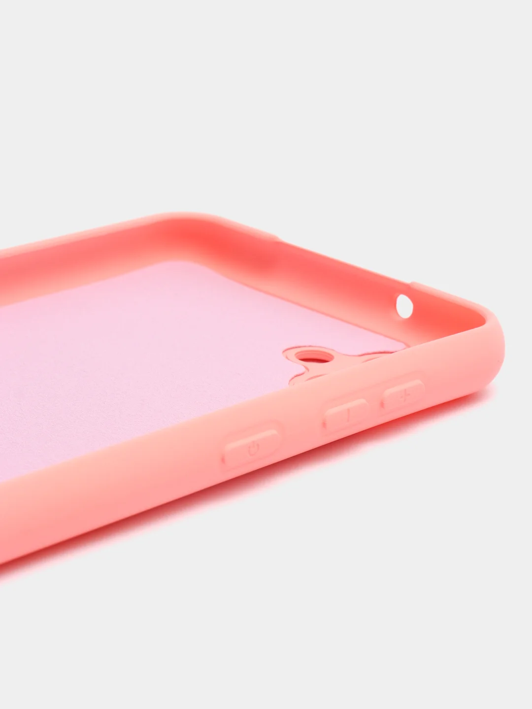 Розовый чехол силиконовый для Samsung Galaxy A04, Самсунг Галакси А04, Silicone Cover