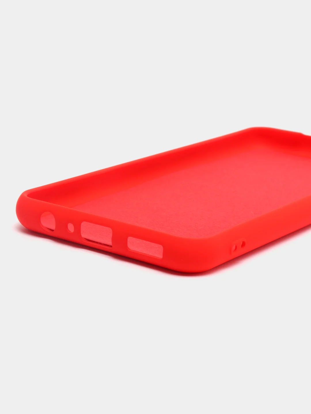 Красный чехол силиконовый для Samsung Galaxy A04, Самсунг Галакси А04, Silicone Cover